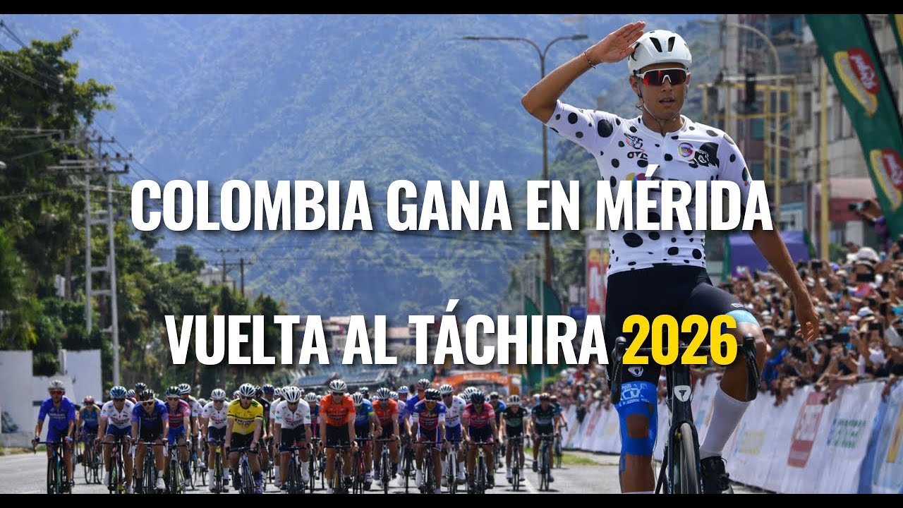 🚴&zwj;♂️Resumen de la ETAPA 5 de la VUELTA AL T&Aacute;CHIRA 2026 en M&eacute;rida | Brandon Rojas ✨ Wiston Maestre