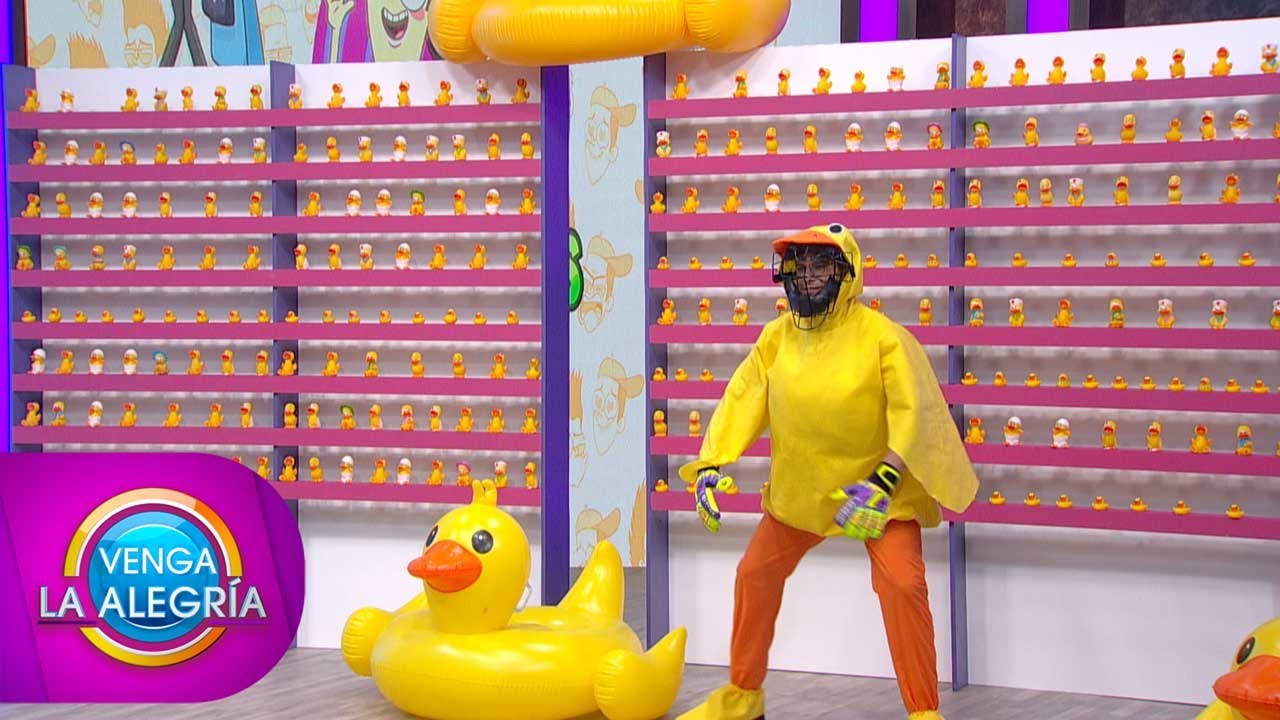 ¡Celebramos el Día del patito de hule con un divertido juego de Los Destrampados! | Venga La Alegría
