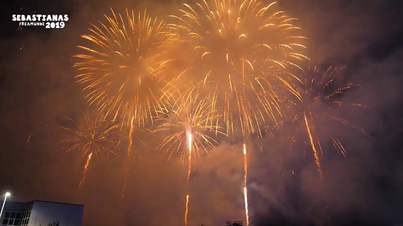 Sebastianas 2019 : Fogo de Artifício 15 Julho : Segunda : Freamunde