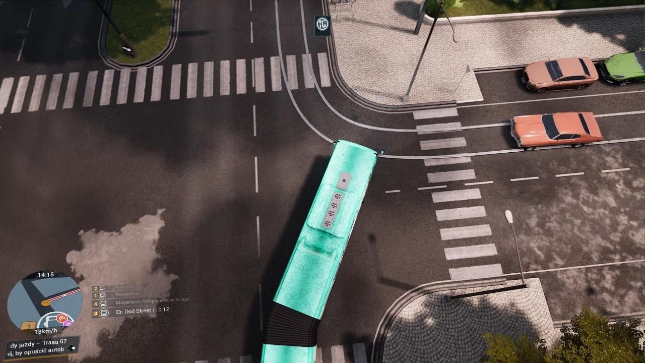 Bus Simulator 21 Linia 57 przejazd IWECO BUSEM Urbanwayem articulatedem Część 4