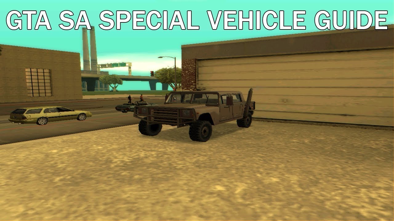 GTA San Andreas - Obtaining BP/EP/FP/MP Patriot (Method 1)