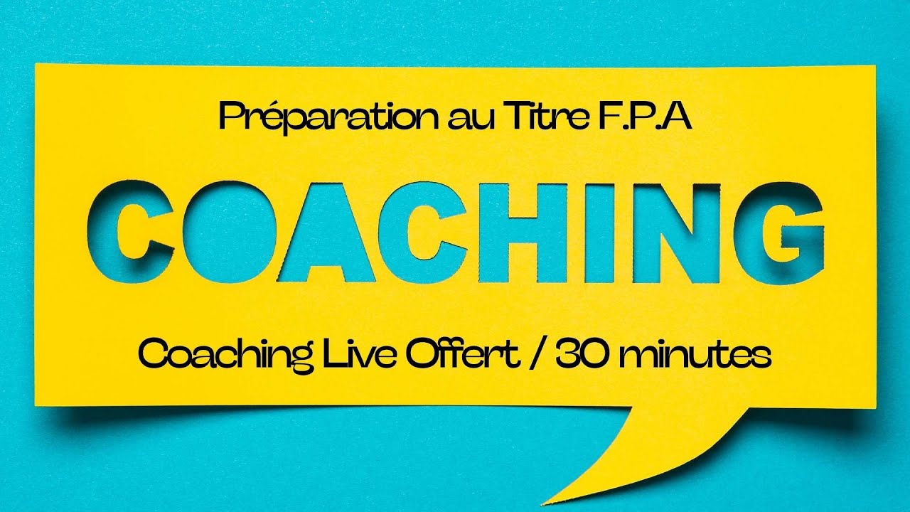 COACHING LIVE DOSSIER TECHNIQUE APP ORAL / SPECIAL FORMATEURS