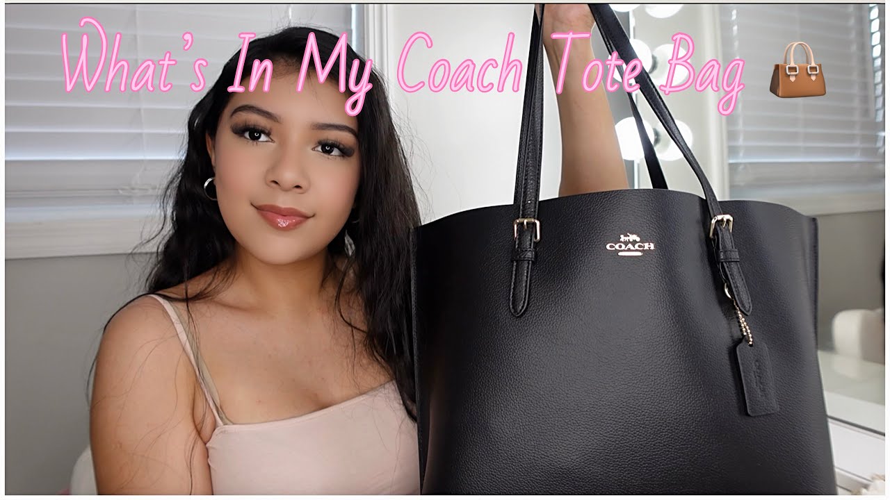 What’s In My Coach Tote Bag