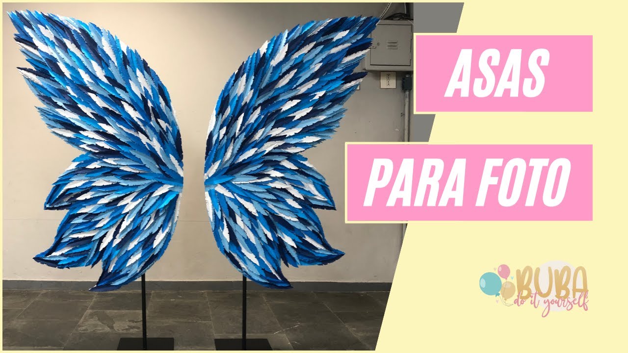 Crie Seu Próprio Painel Mágico com Asas para Fotos DIY!