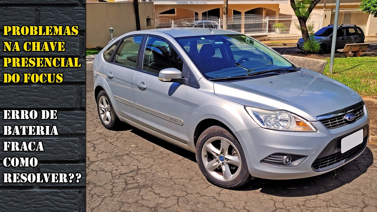 COMO RESOLVER ERRO DE BATERIA DA CHAVE DO FORD FOCUS 2012