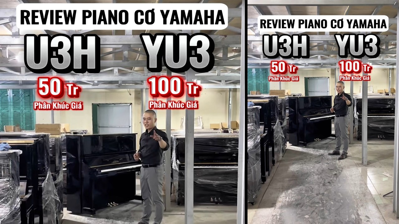 REVIEW Piano Cơ YAMAHA U3H vs YU3 Phân Khúc Giá 50-100 Triệu || THIỆN ORGAN