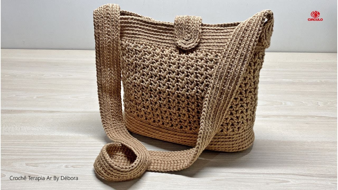 Passo a Passo Bolsa em Crochê Fácil para iniciantes