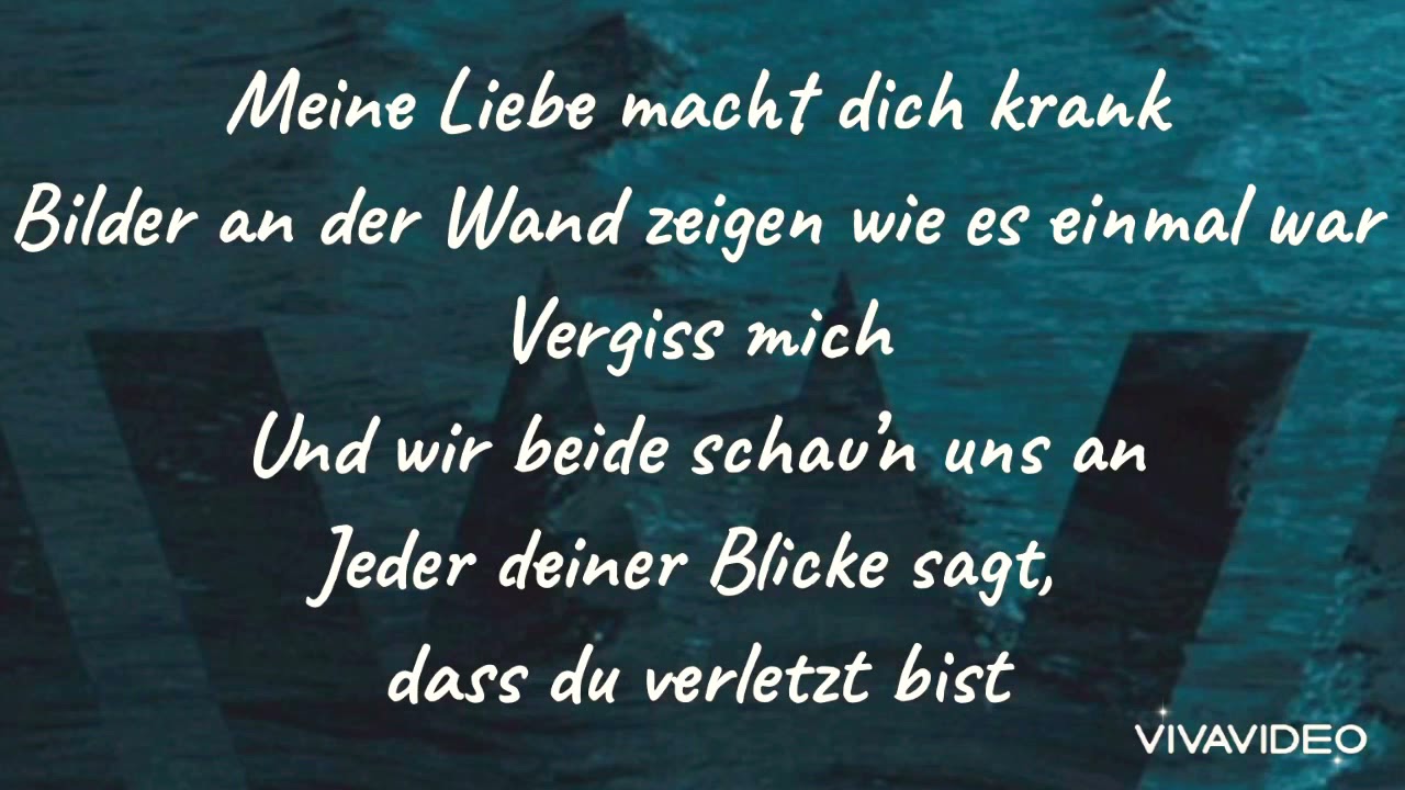 Vergiss Mich - Wincent Weiss // LYRICS // Queen Lyrics