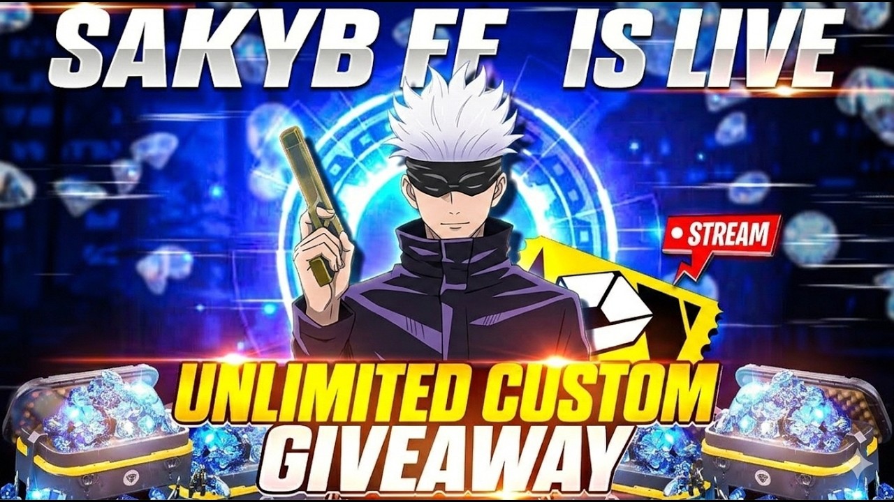 SUNDAY SPECIAL GIVEAWAY 🔴[ FreeFire Giveaway ] #live #shortsfeed #viral