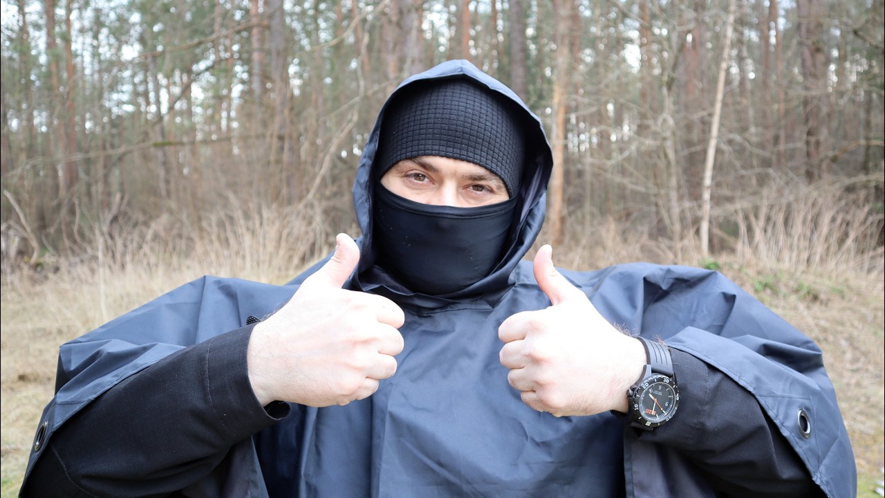 Великолепный дождевик для тревожного рюкзака #БП #prepper #выживальщики #survivalist #бушкрафт