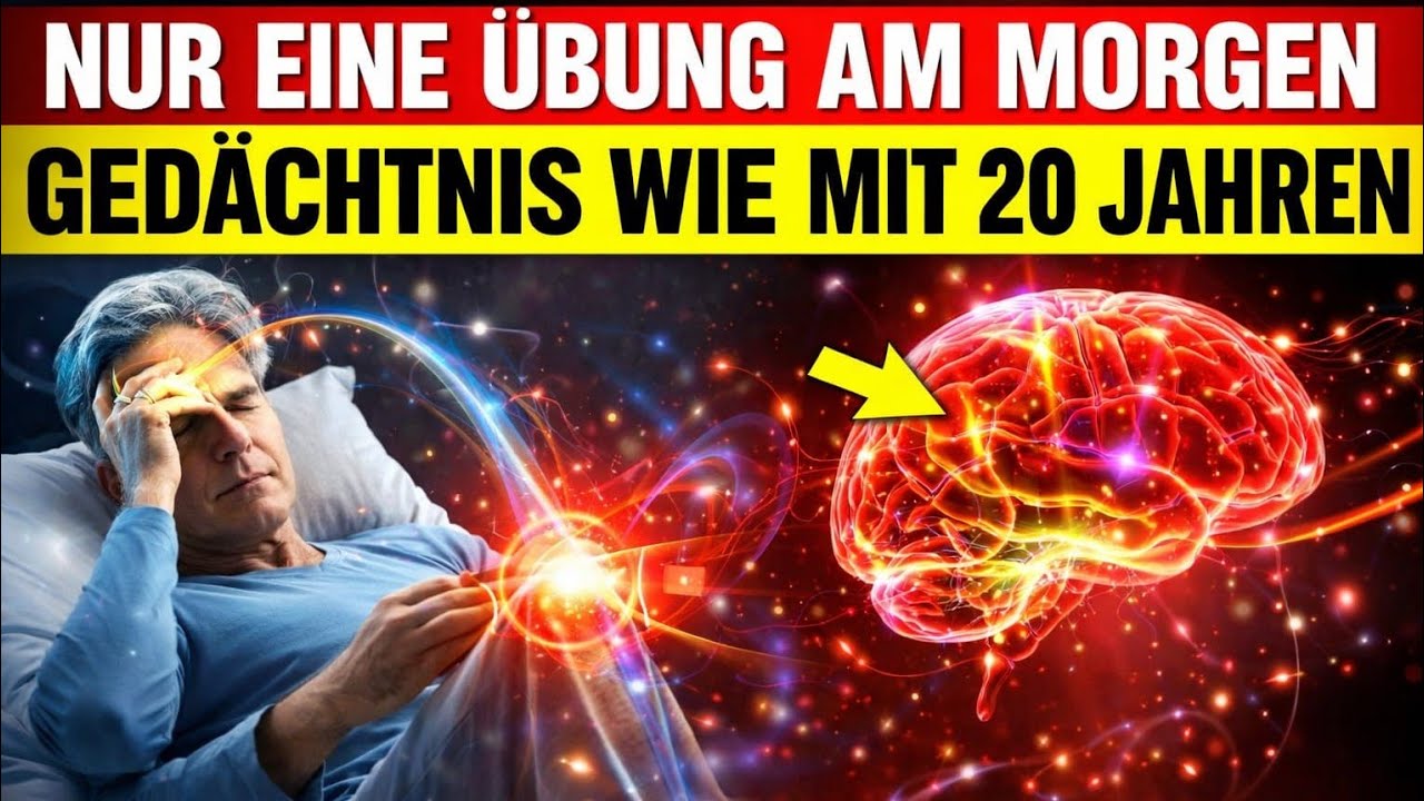 5 Morgenübungen: Gedächtnis wie mit 20 zurück
