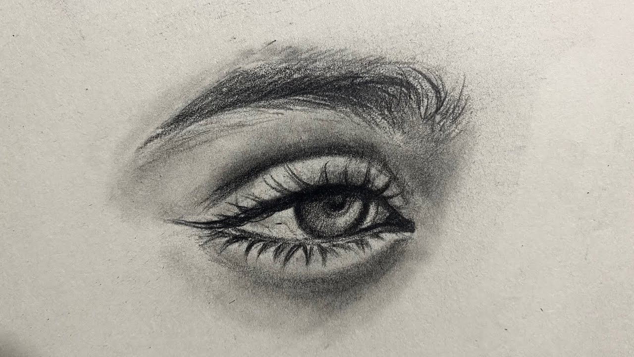 Eye Drawing Practice | Pencil Sketch