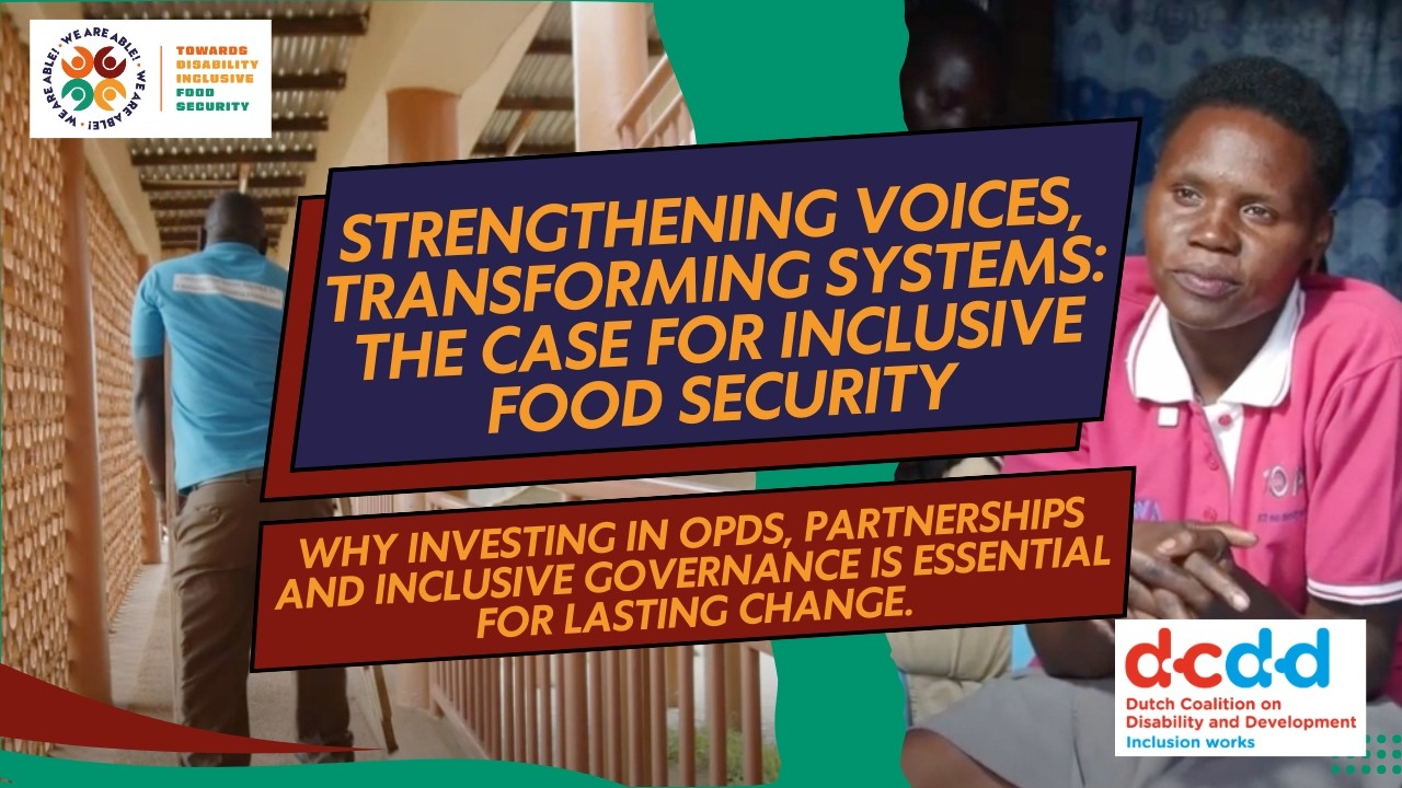 Strengthening Voices Transforming Systems: The Case for Inclusive Food Security (Audio Description)