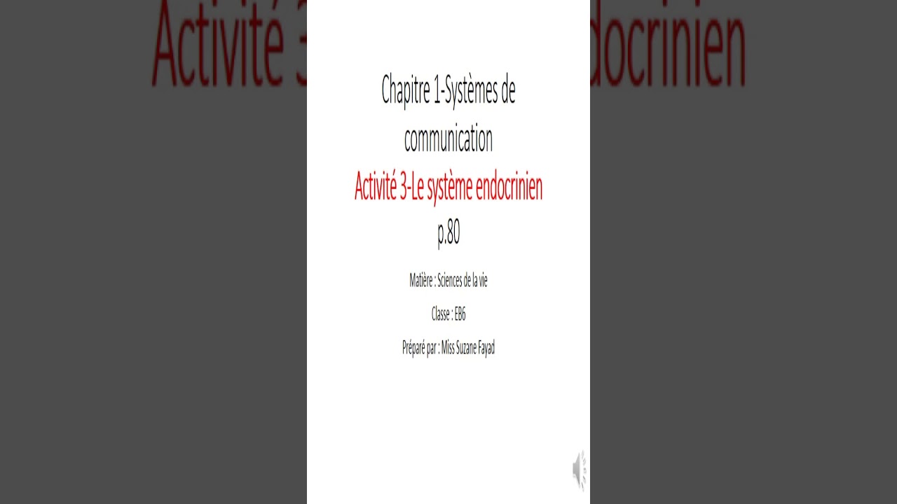 les glandes endocrines eb6
