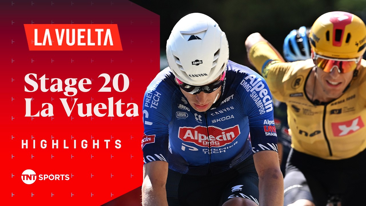 TURNING BACK THE CLOCK! 😮&zwj;💨 | Men's La Vuelta Stage 20 Race Highlights | TNT Sports Cycling