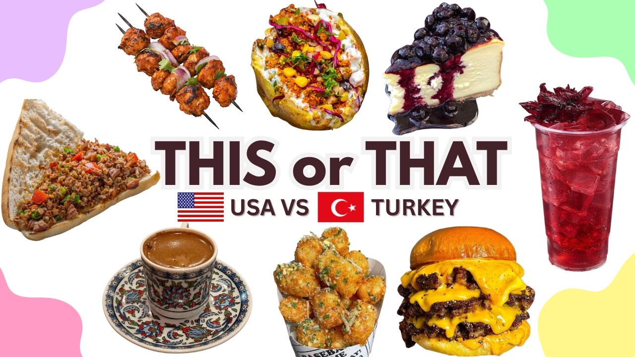 США против Турции: Главная битва еды 🍔🥙🔥 | Это или то
