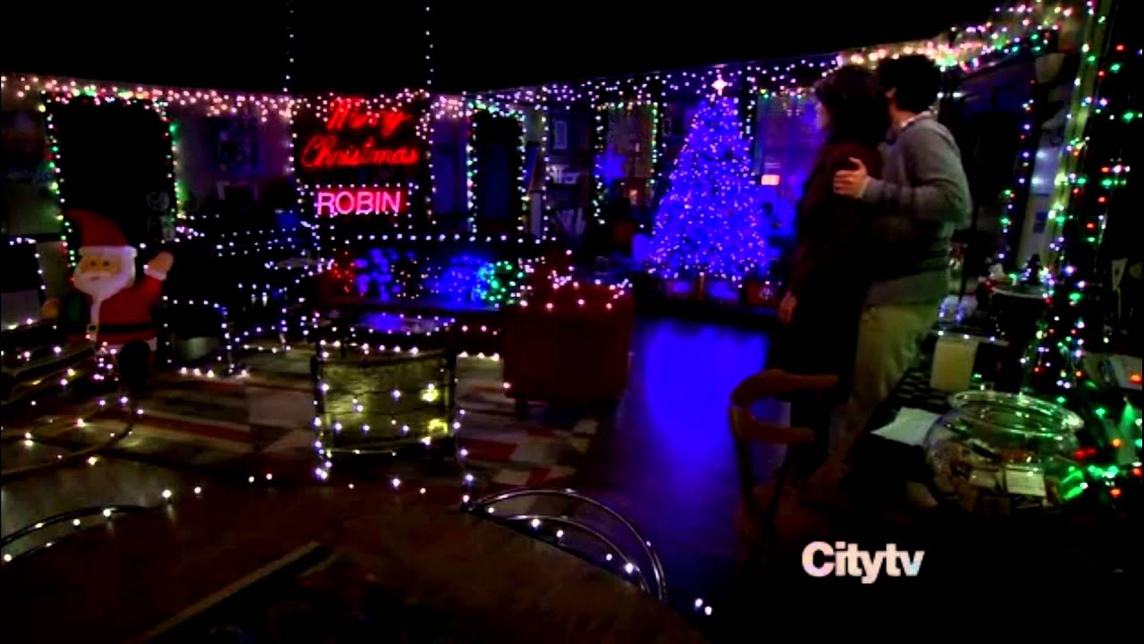How I Met Your Mother AC/DC Highway to hell Christmas lights