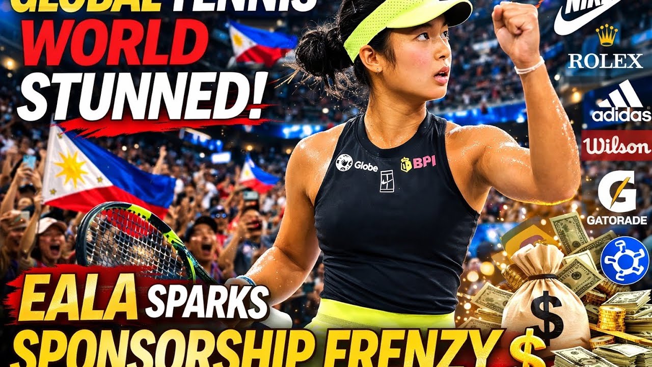 🔥 Global Tennis World Stunned! Alexandra Eala’s Explosive Rise Triggers Massive Sponsorship Frenzy🎾💰