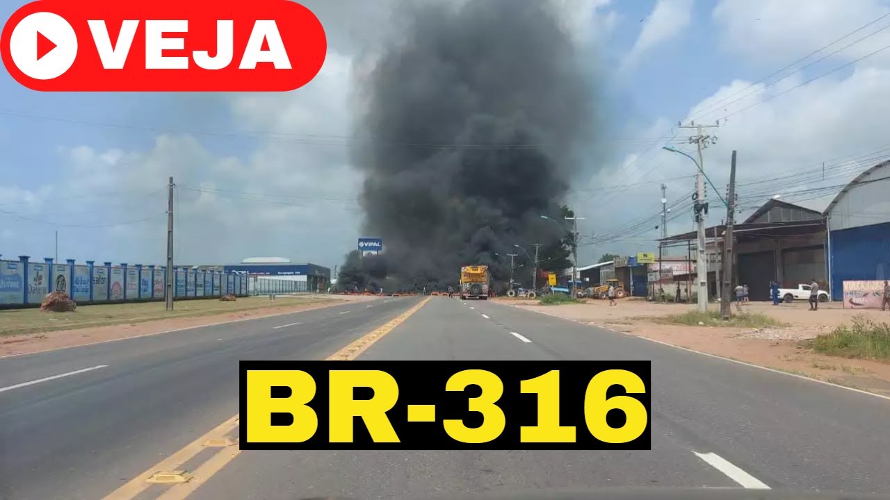BR-316 INTERDITADA; PR&Oacute;XIMO DE CASTANHAL - NOT&Iacute;CIAS INFO PAR&Aacute;