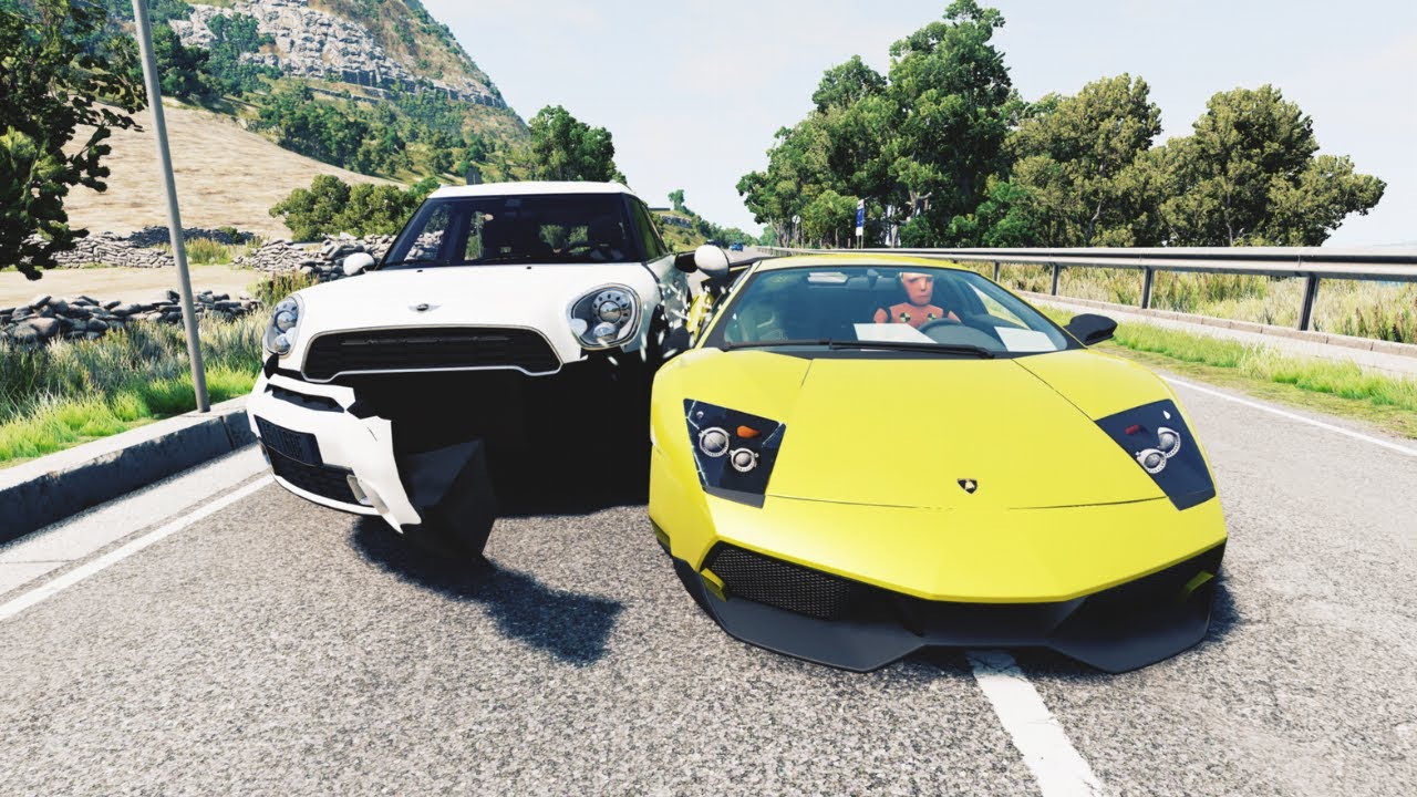 High Speed Cars vs Traffic Accident 