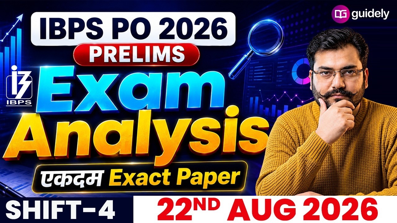 IBPS PO Prelims 2026 Exam Analysis | 22 August Shift 4 | Exact Paper Analysis | Rohit Sir