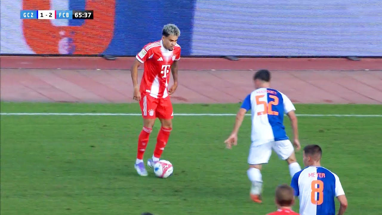 Luis Diaz With Bayern Munich VS Grasshopper |HD 1080i