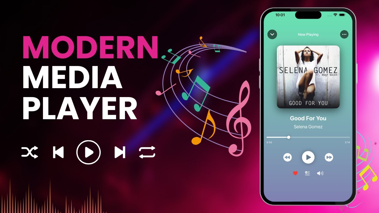 🎵 Build a Stunning Music Player App with SwiftUI! 🎶