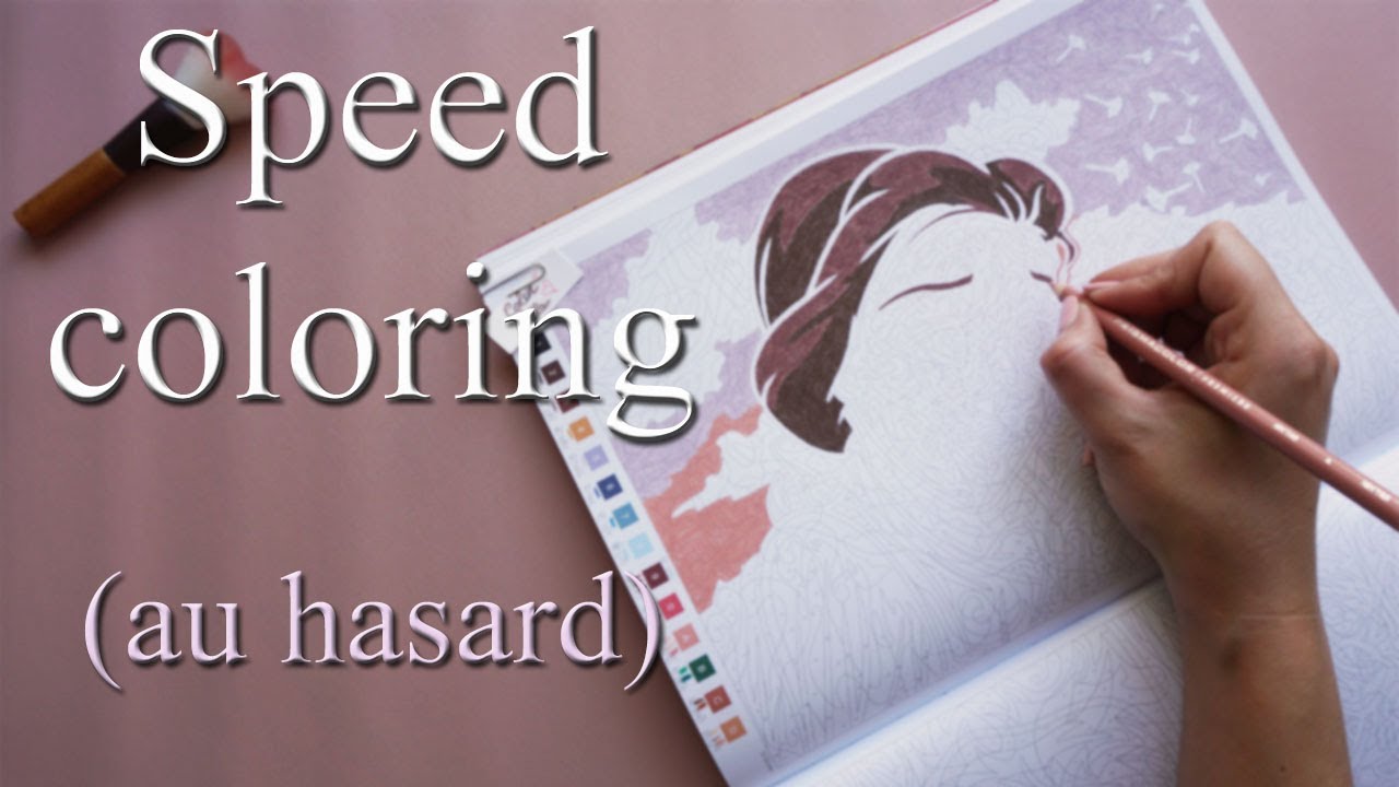 [SPEED COLORING] Disney Les Grands Classiques Mystère Tome 1 - Je laisse le hasard choisir 🎀