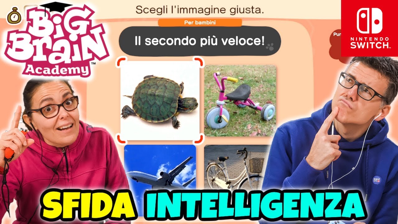 CHI É PIÙ INTELLIGENTE? Sfida a Big Brain Academy su Nintendo Switch