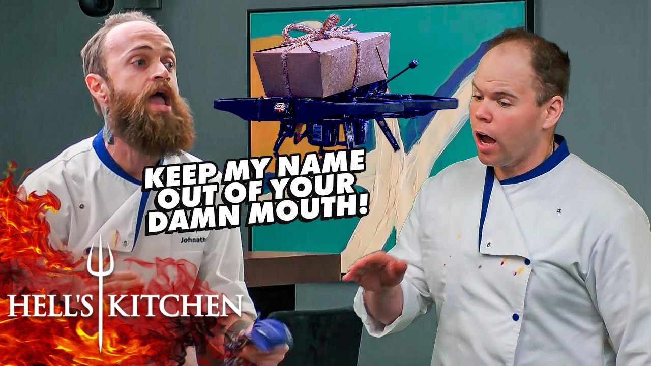 Johnathan & Jason Get Into a Heated Argument Before the Black Jacket Challenge | Hell's Kitchen