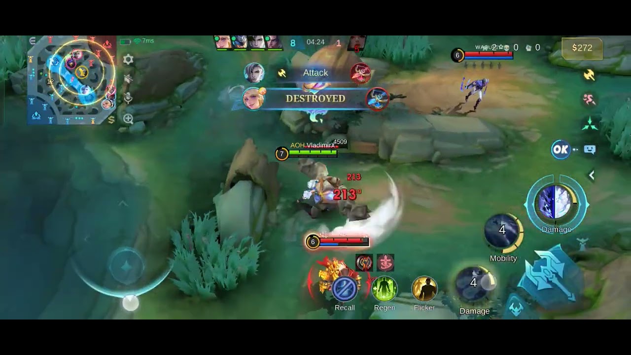 Sora gameplay mobile legend 5v5 sora skill combo 