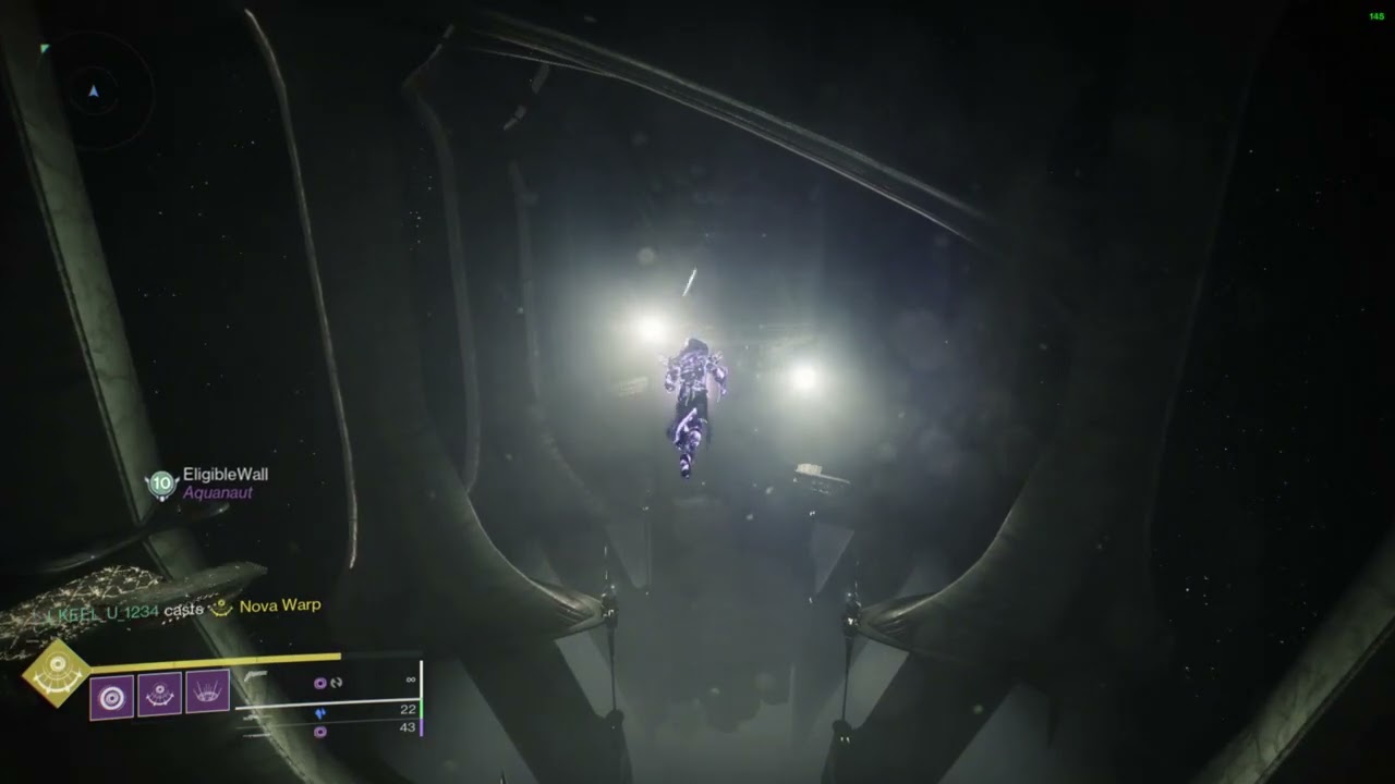 Nova warp across King's Fall gap