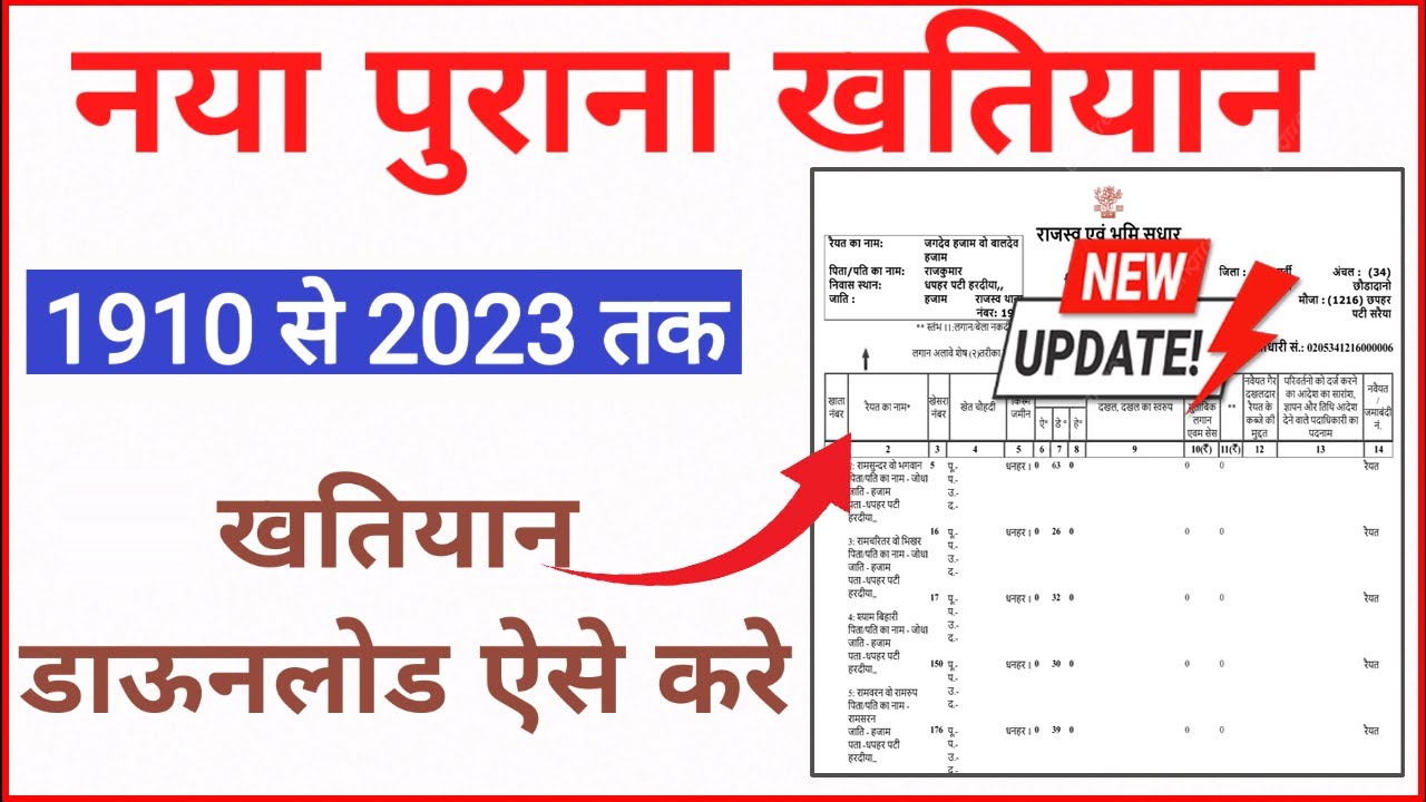 Learn How to Download Your Land Record Online 2023 | How to get Khatiyan in Bihar | View your Kha...