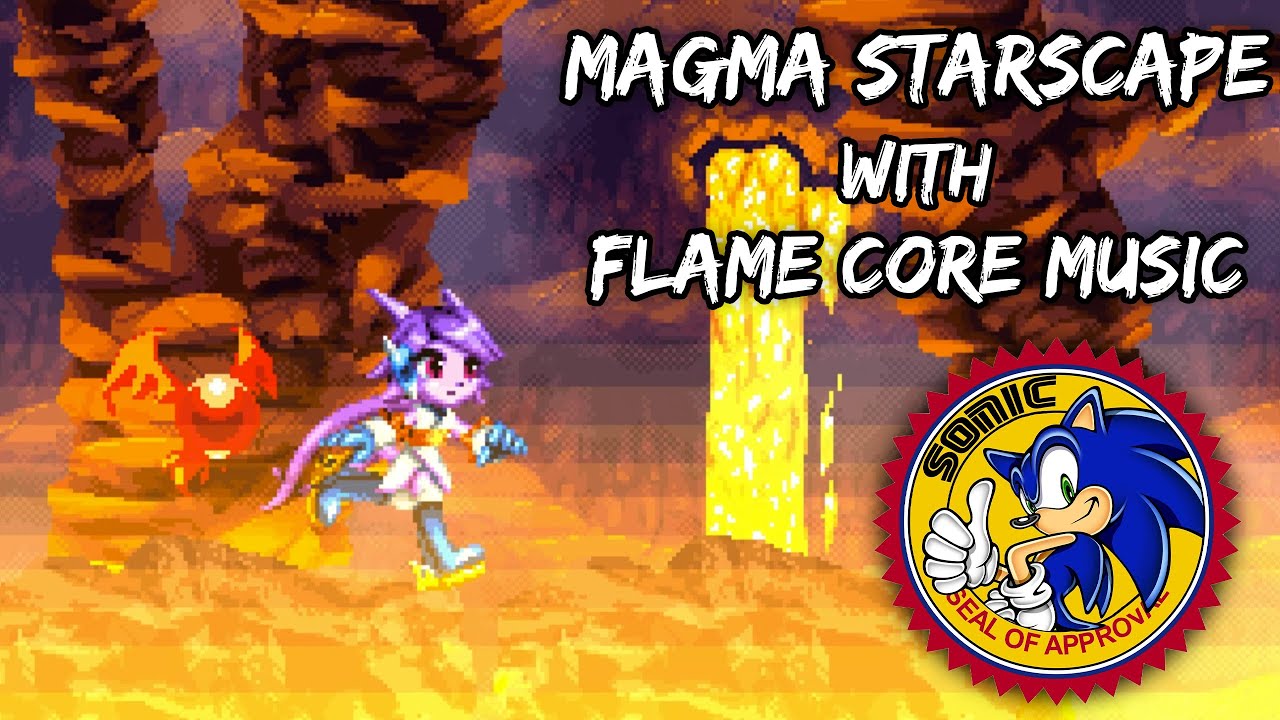 Sonic 06 - Flame Core: Freedom Planet 2 Edition - Magma Starscape with Sonic 06 Music
