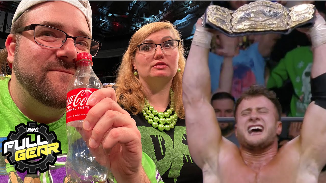 ПЕРВЫЙ РЯД НА AEW FULL GEAR MJF ИСПОЛЬЗОВАЛ МОЮ ГАЗИРОВКУ ДЛЯ ВЫИГРЫША! Я ТОЖЕ ПОМОГ ХЕЙТЕРУ! ТАЙ...