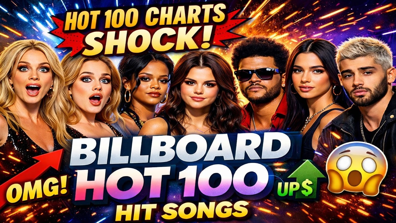 Britney, Adele, Rihanna, Selena Gomez, Dua Lipa, Bruno Mars,  Zayn – Billboard Hot 100 Hits Songs