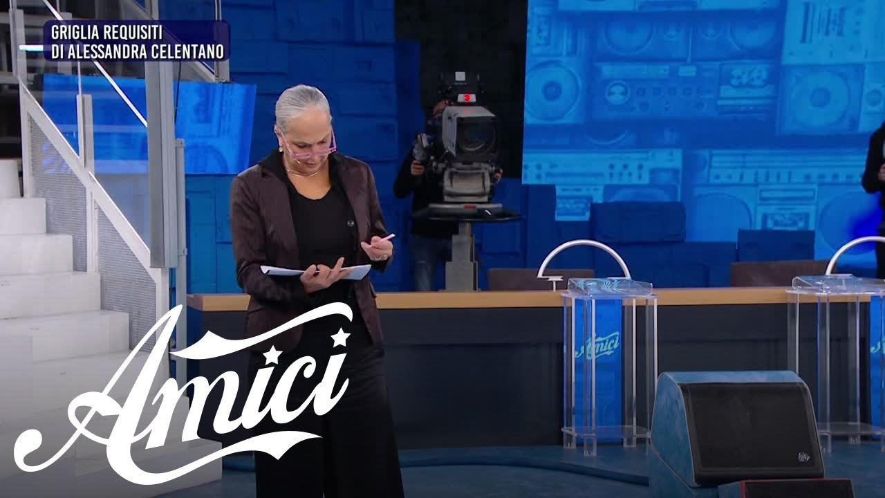 Amici 23 - La griglia dei requisiti della maestra Celentano