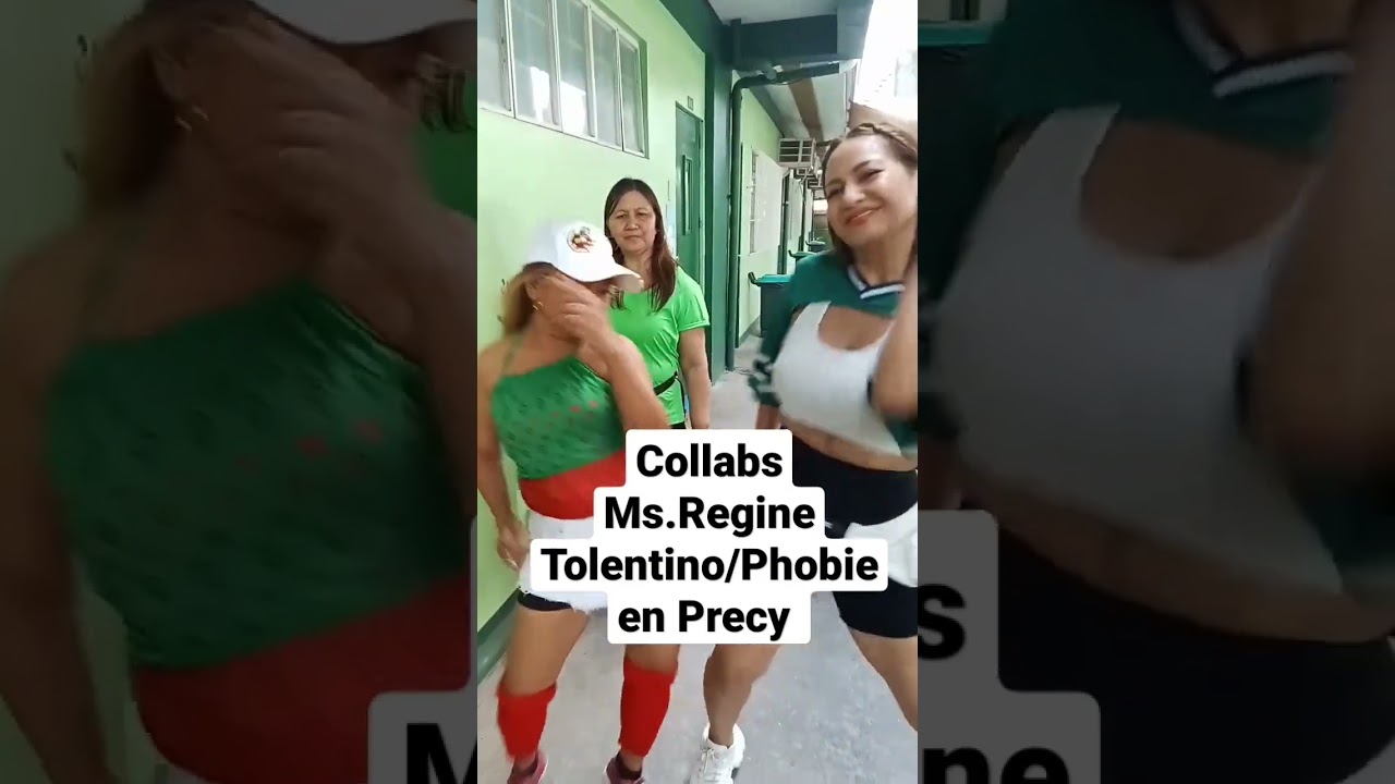 collabs Ms. Regine Tolentino with Phobie en Precy 💕 itt #reels #dance #zumbawear #dancefitness