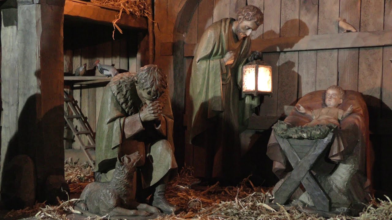 Weihnachtskrippe St  Bonifatius