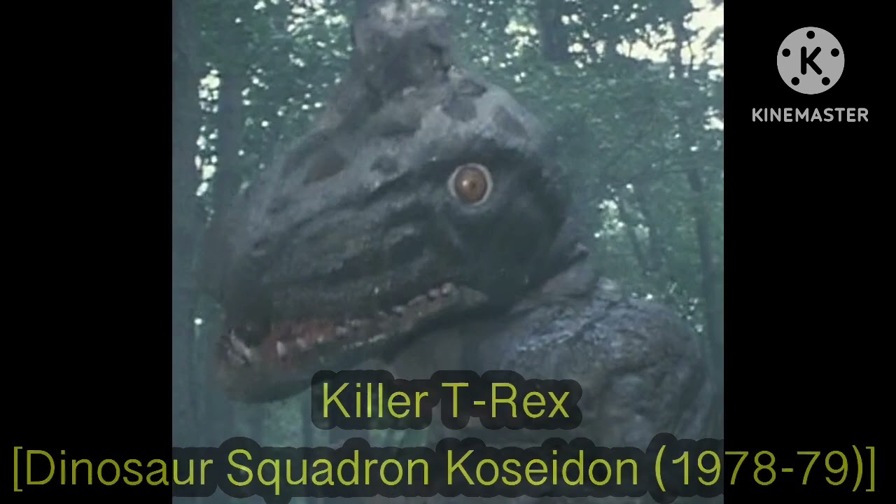 All Dinosaur Squadron Koseidon Monsters/Villains