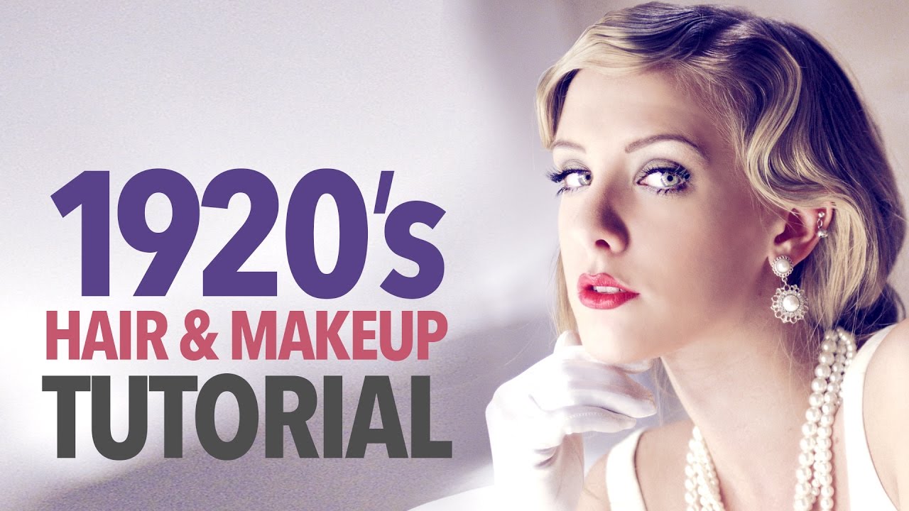 1920s makeup & hair tutorial