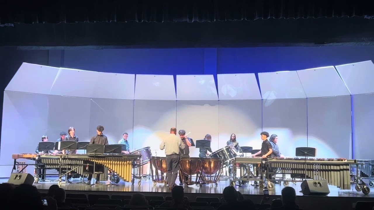 Mayhem by (Daniel Montoya Jr) preformed by C.E king high school varsity percussion ensemble