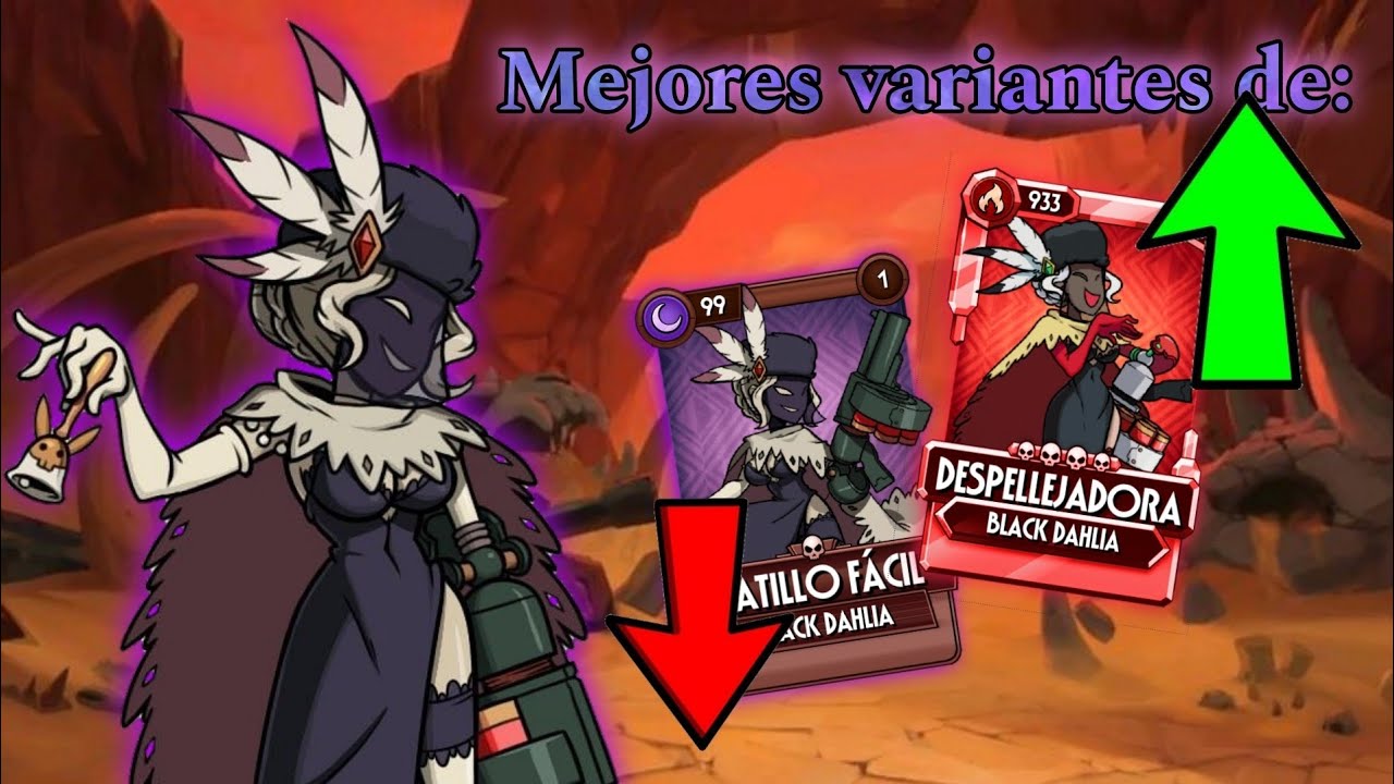 Ranking| mejores variantes de Black Dahlia| Skullpapu| Skullgirls Mobile