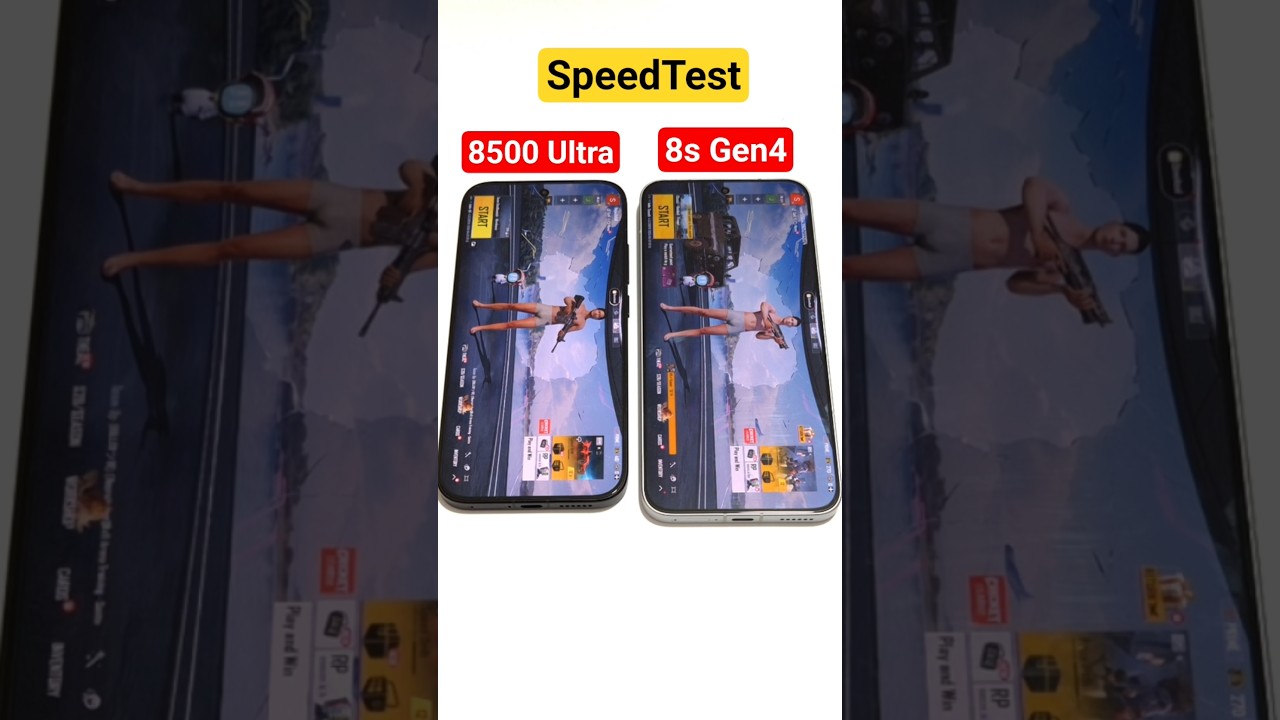 Dimensity 8500 vs Snapdragon 8s Gen4 SpeedTest 🔥🔥🚀🚀🚀 #pocox8pro #pocof7