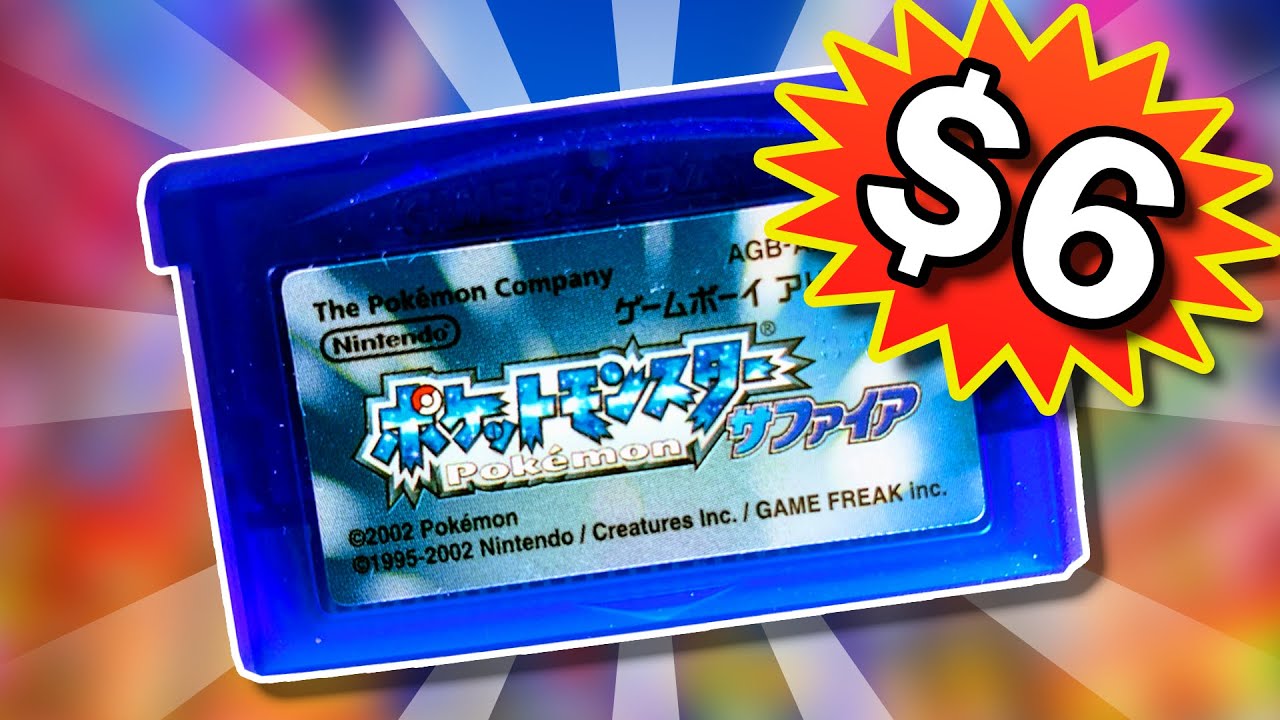 How Much Do Retro Pokemon Games Cost In Japan ACTUALLY?