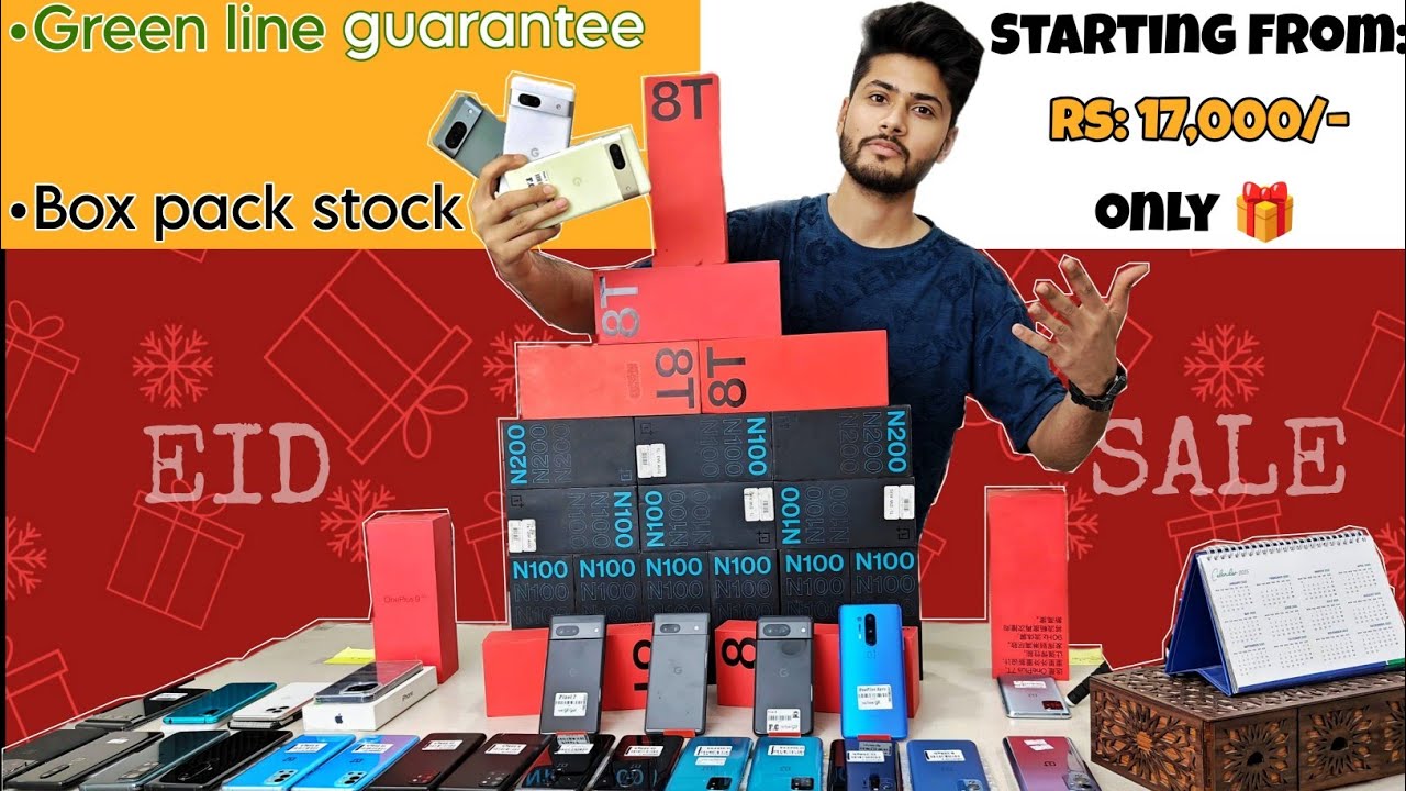 Box Pack OnePlus & Google Pixel Stock with Green Line Guarantee First Time in Pakistan