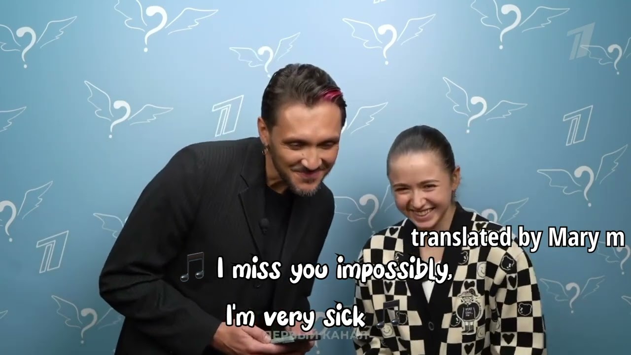 Kamila Valieva answers Maxim Trankov's questions and sings 🎙 / 22.10.22 / translated by Mary M
