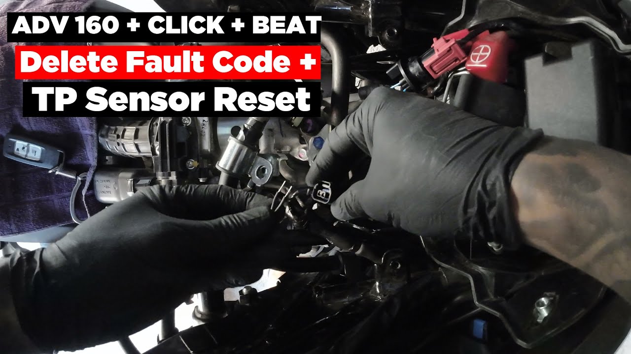 ADV 160 | Delete Fault Code & TP Sensor Reset