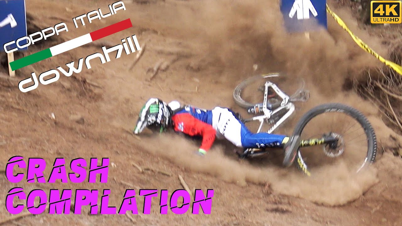 DOWNHILL 2022 - COPPA ITALIA # 3 Borno | CRASH COMPILATION [4K UHD]
