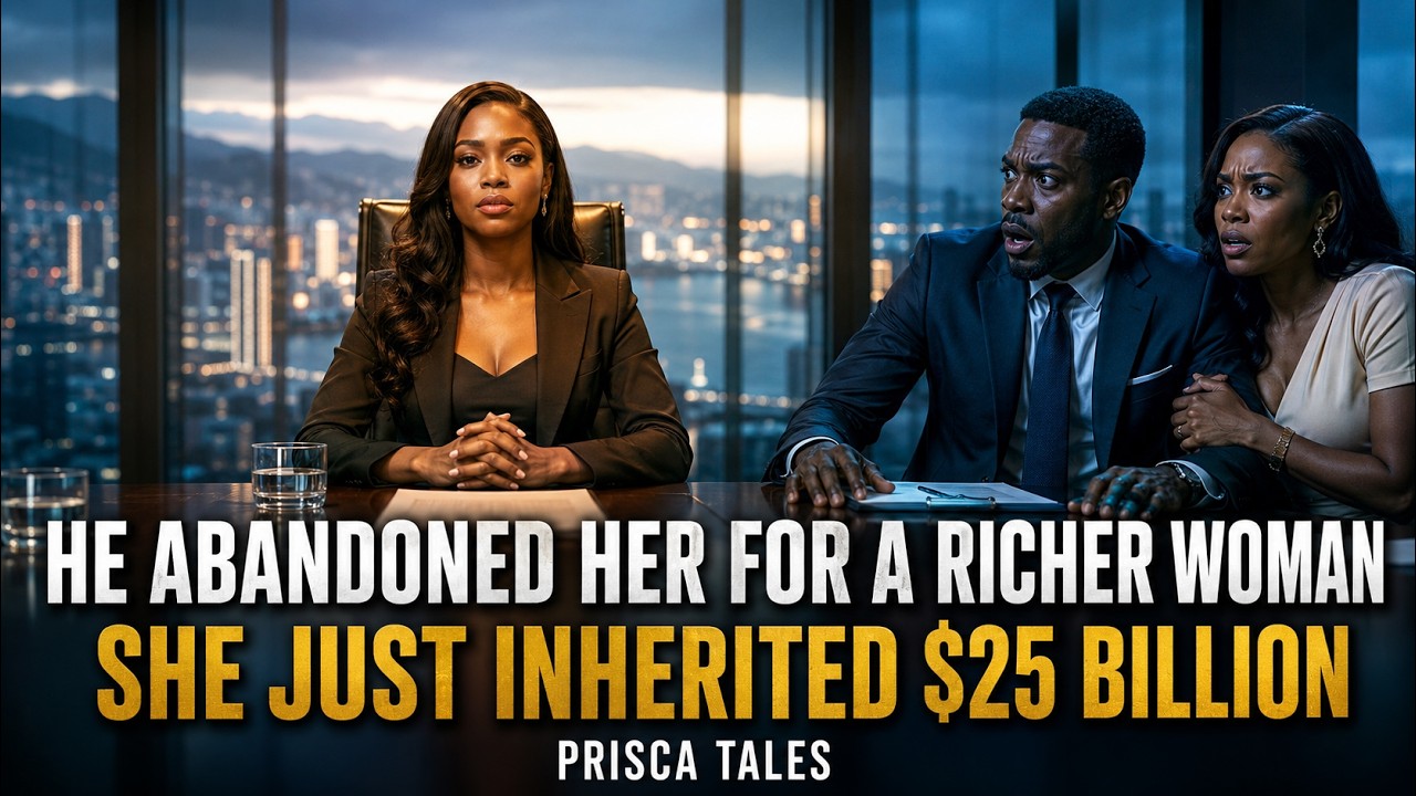 Unaware She had just Inherited $25B From Her Secret Billionaire Mother He Deserted His Divorced Wife